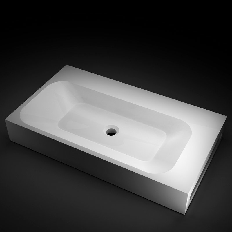 Bella Wall Hung Basin Above-Counter Basins image2